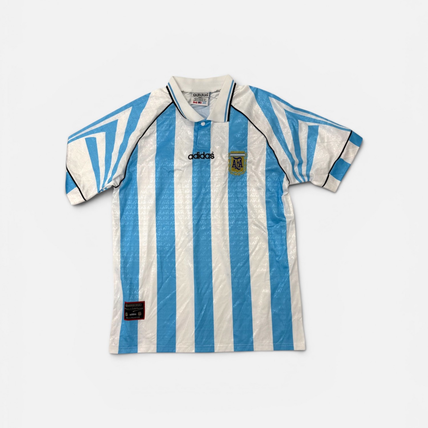 Adidas Argentina Vintage Ποδοσφαιρική Φανέλα Ριγέ